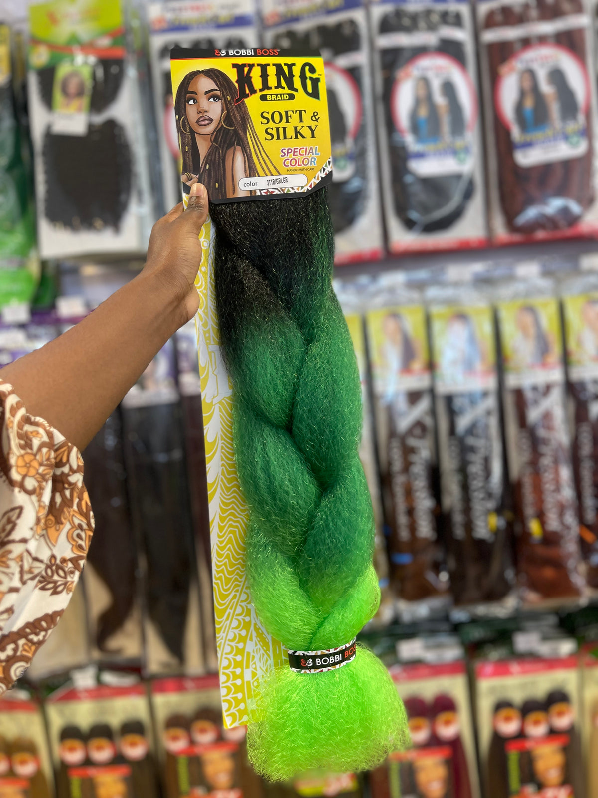 Bobbi Boss King Braid Soft & Silky Special Color Glam Hair AU