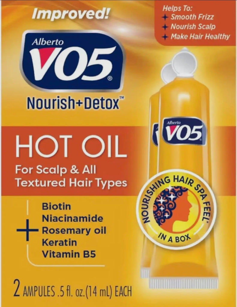 Alberto VO5 Hot Oil Therapy Conditioning Treatment 0.5oz 2ct