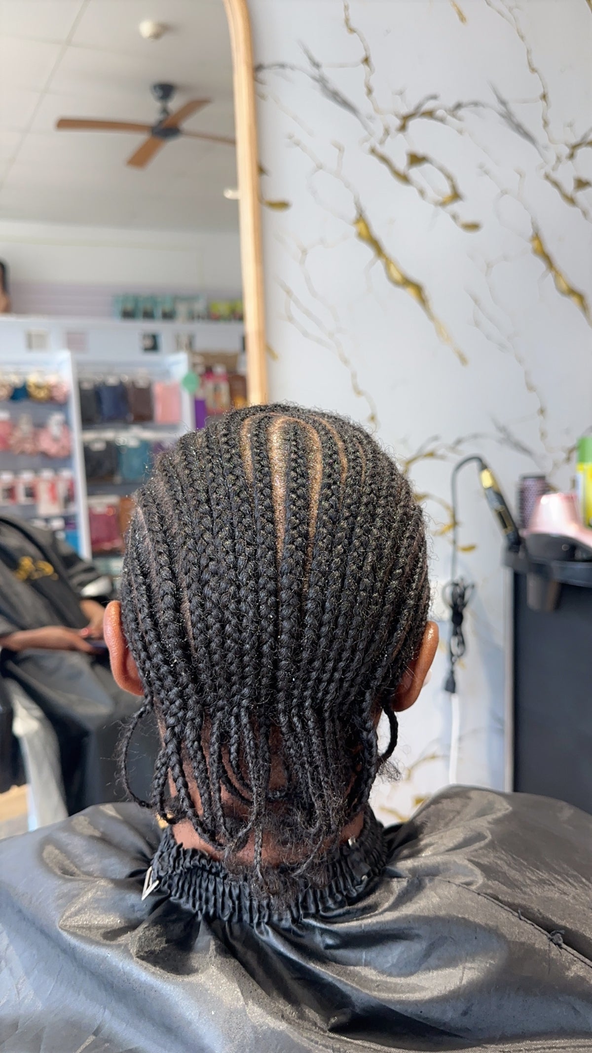 Traditional Cornrows Full Head - no extensions | Glam Hair AU