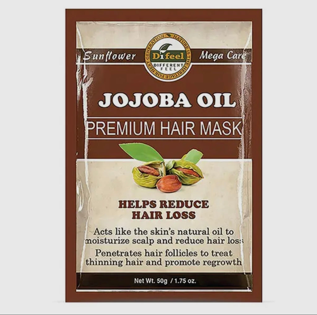 Difeel Premium Hair Mask Packette Jojoba Oil 1.75oz