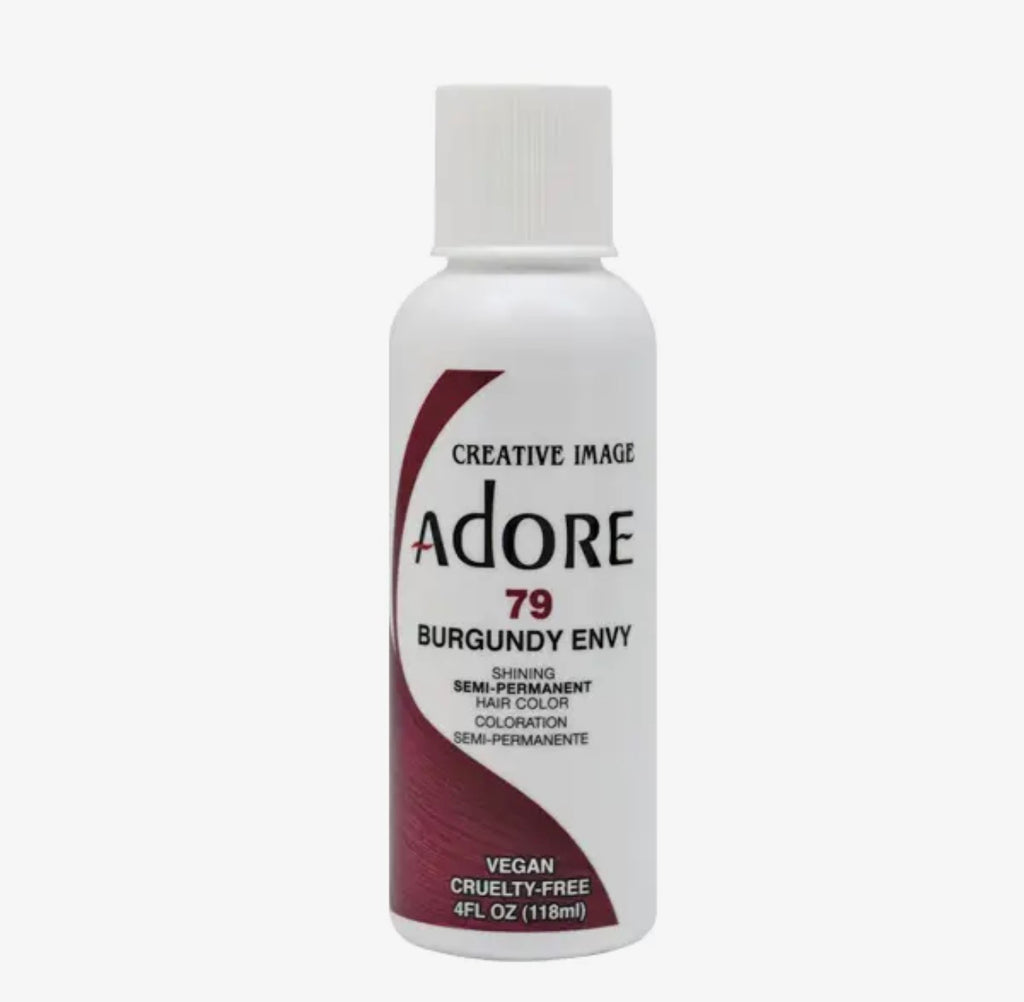 Adore Semi-Permanent Hair Color 4oz Burgundy Envy 079 | Glam Hair AU