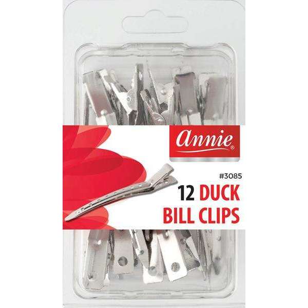 Annie Duck Bill Clips 12pcs #3085