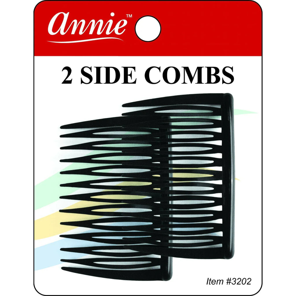 Annie Side Combs Medium 2pcs 3202