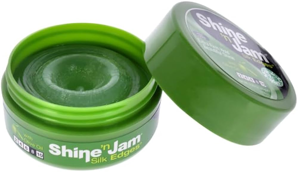 Ampro Shine 'n Jam Silk Edge Gel with Olive Oil 2.25oz