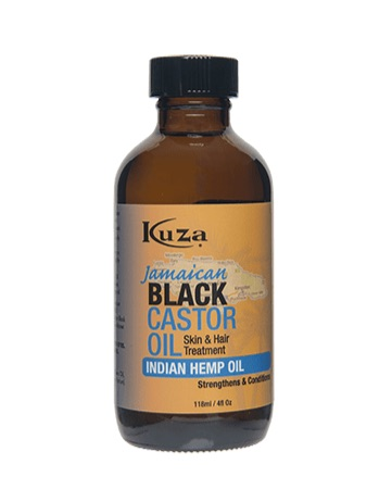 Kuza Naturals Jamaican Black Castor Oil Indian Hemp Oil 118ml/4oz